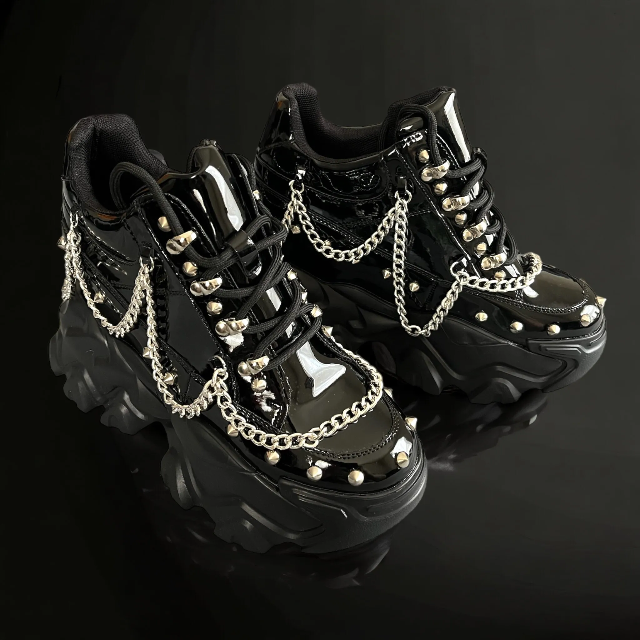 ( ANTHONY WANG ) GOTH PLATFORM SNEAKER