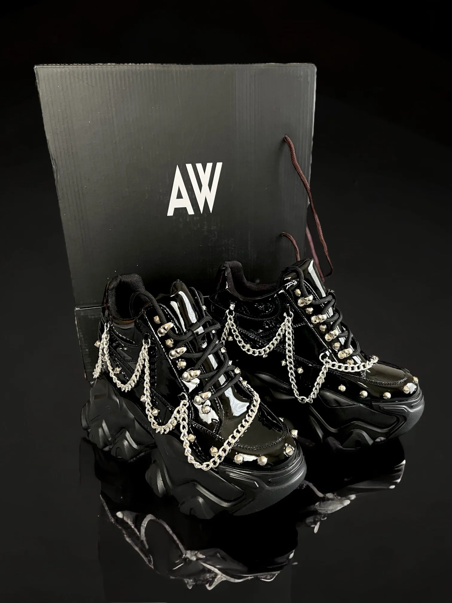 ( ANTHONY WANG ) GOTH PLATFORM SNEAKER