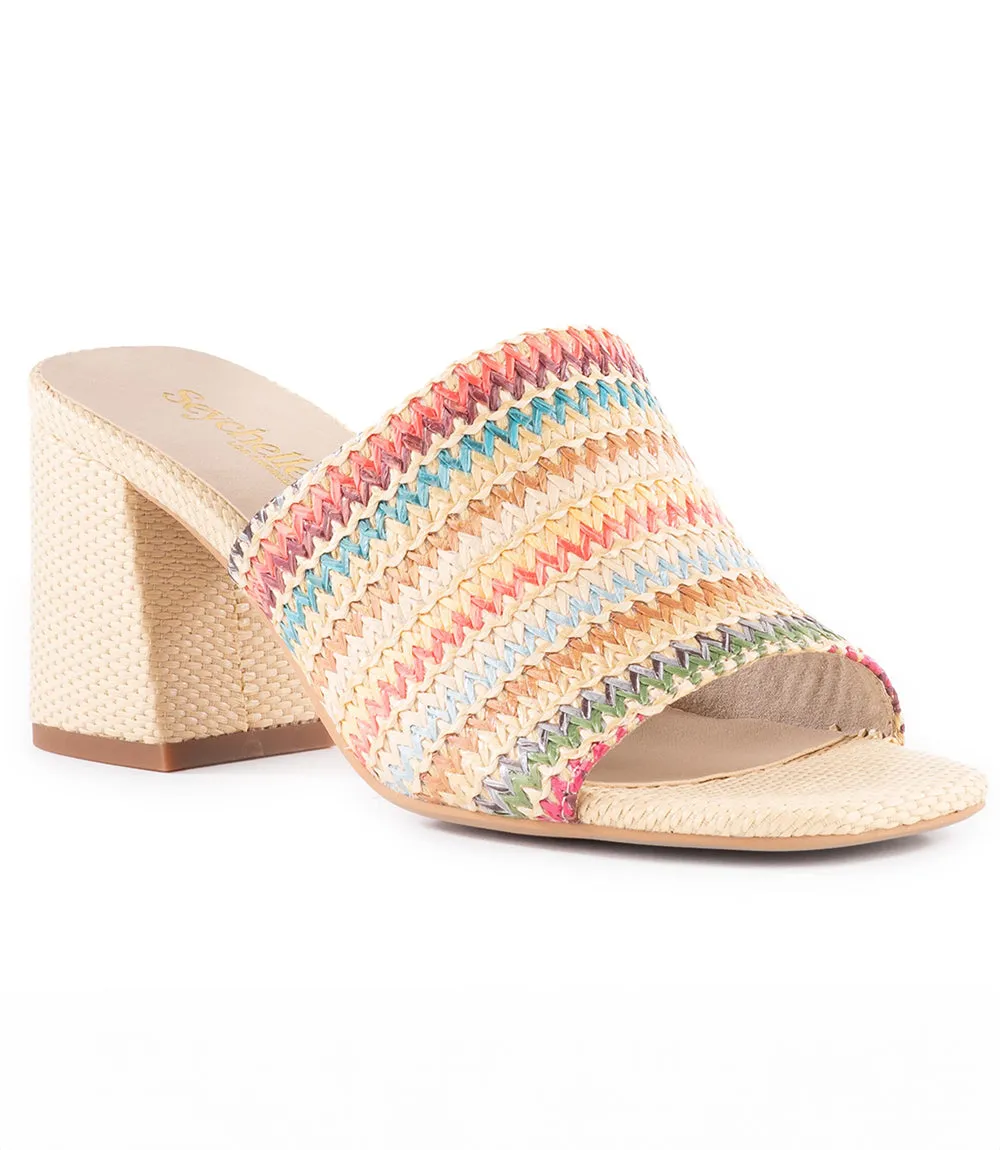 Adapt Raffia High Heel Sandals