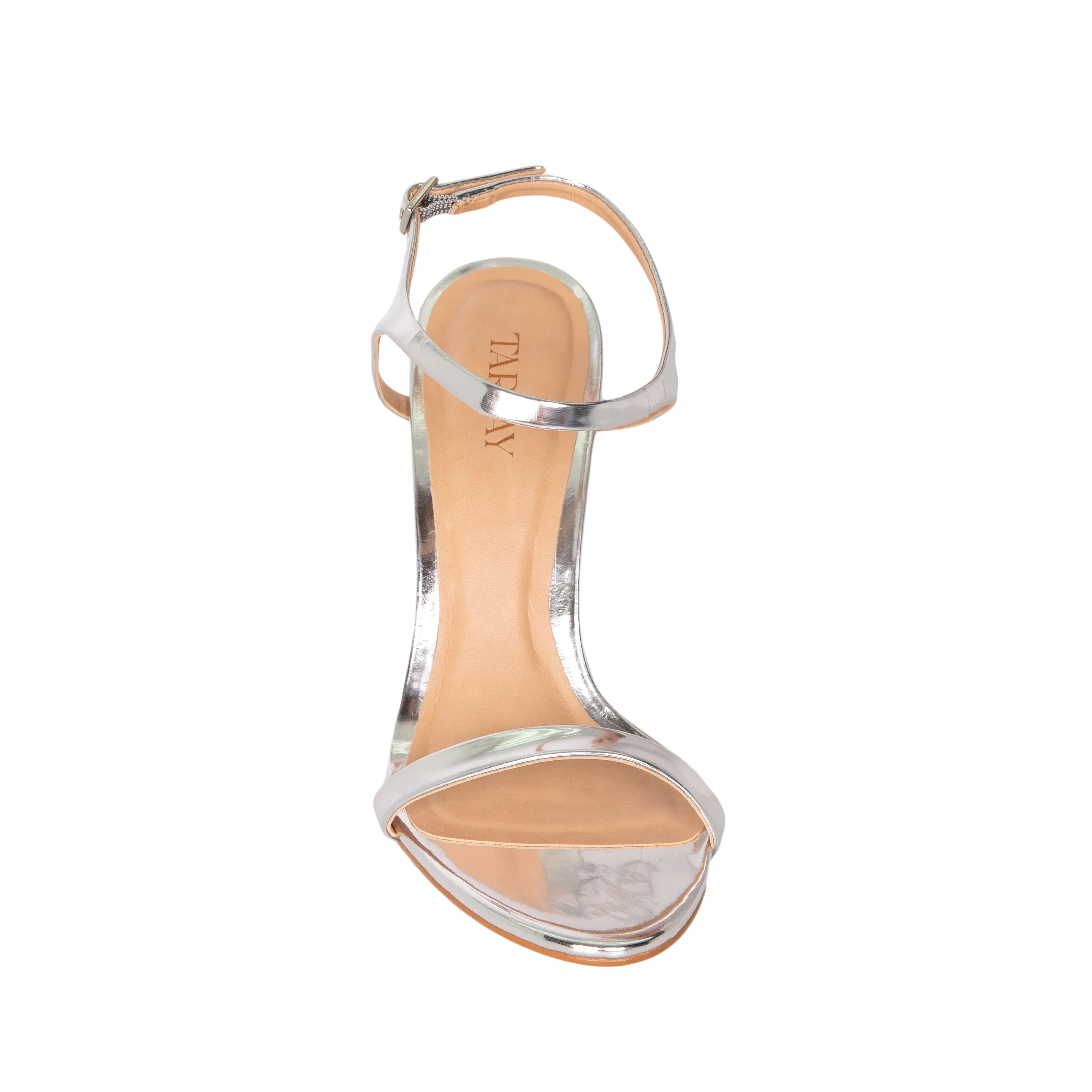 Belisa High Heel Sandals - Silver