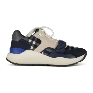 BURBERRY'Ramsay Runner' Trainers Blue