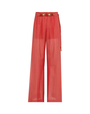 Cecilia Pants - Raspberry