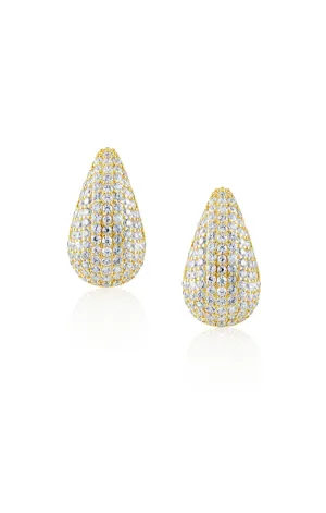 Celine CZ Raindrop Earrings