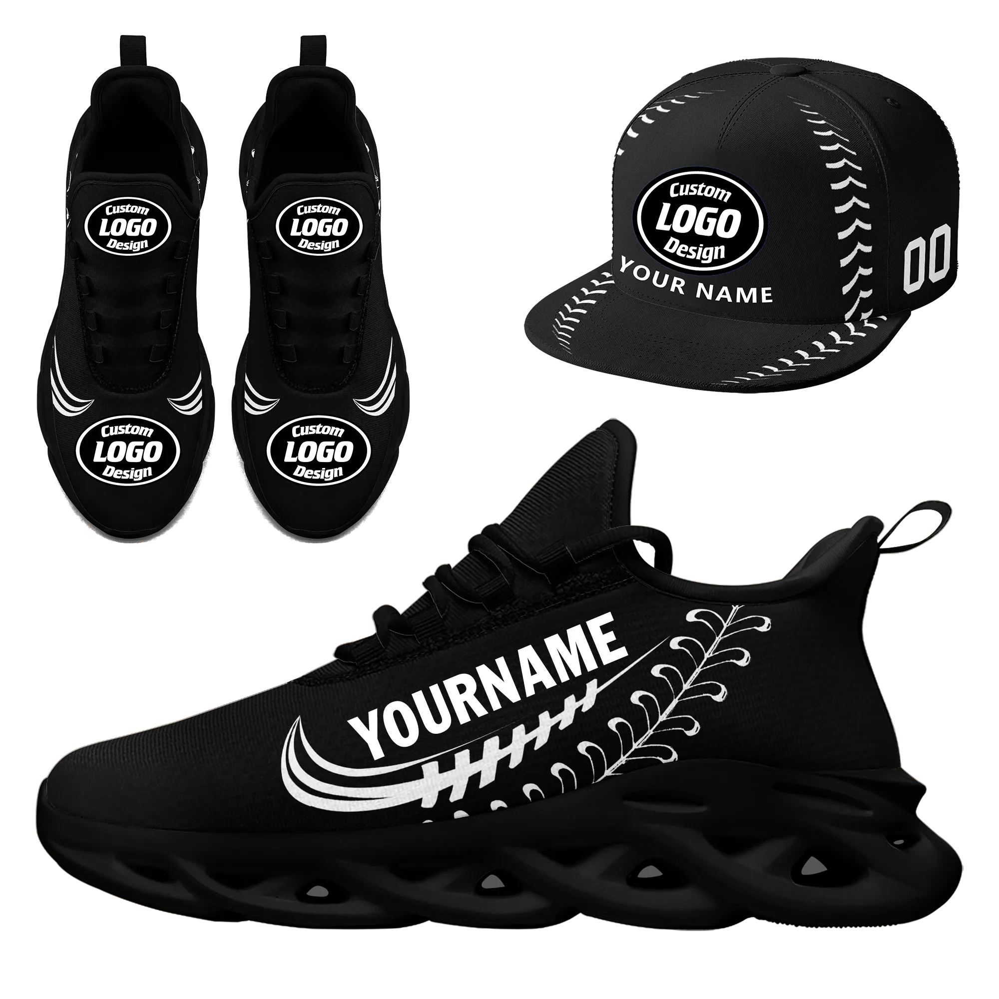 Custom MaxSoul Shoes and Hat Combo Personalized JH-bd0b00ea-c0