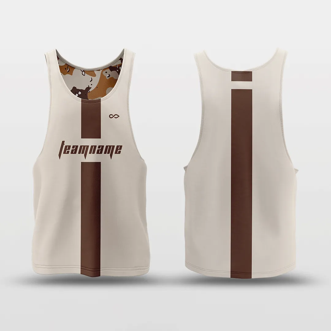 Desert - Customized Reversible Quick Dry Basketball Jersey