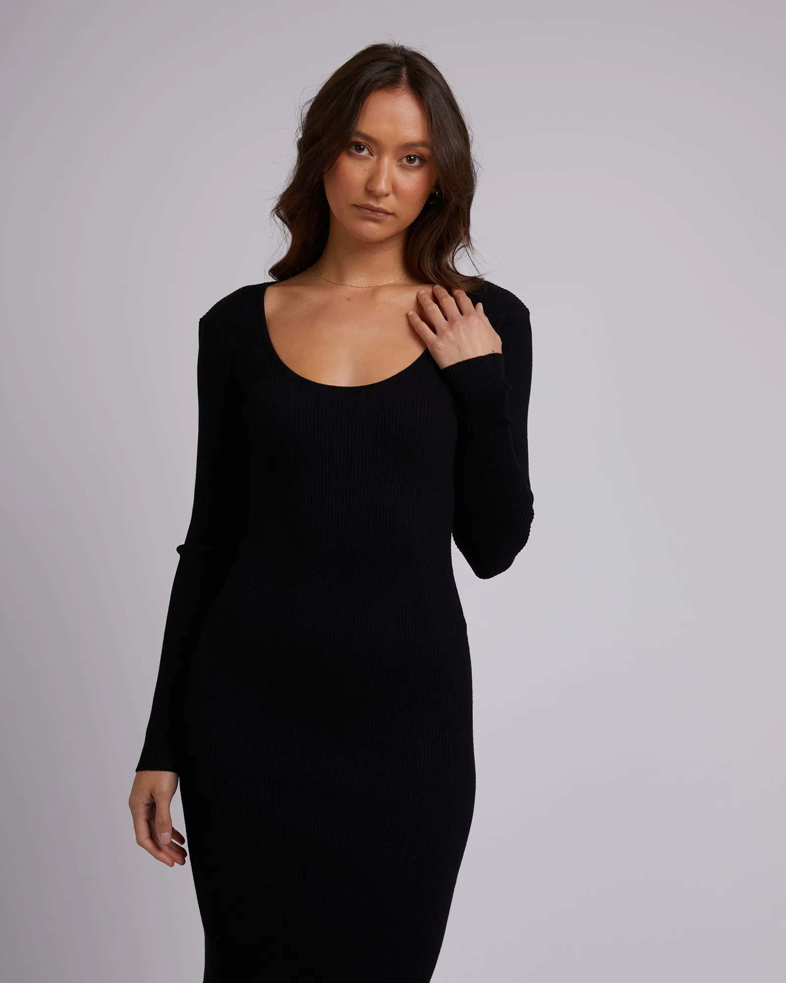 Freya Long Sleeve Maxi Dress