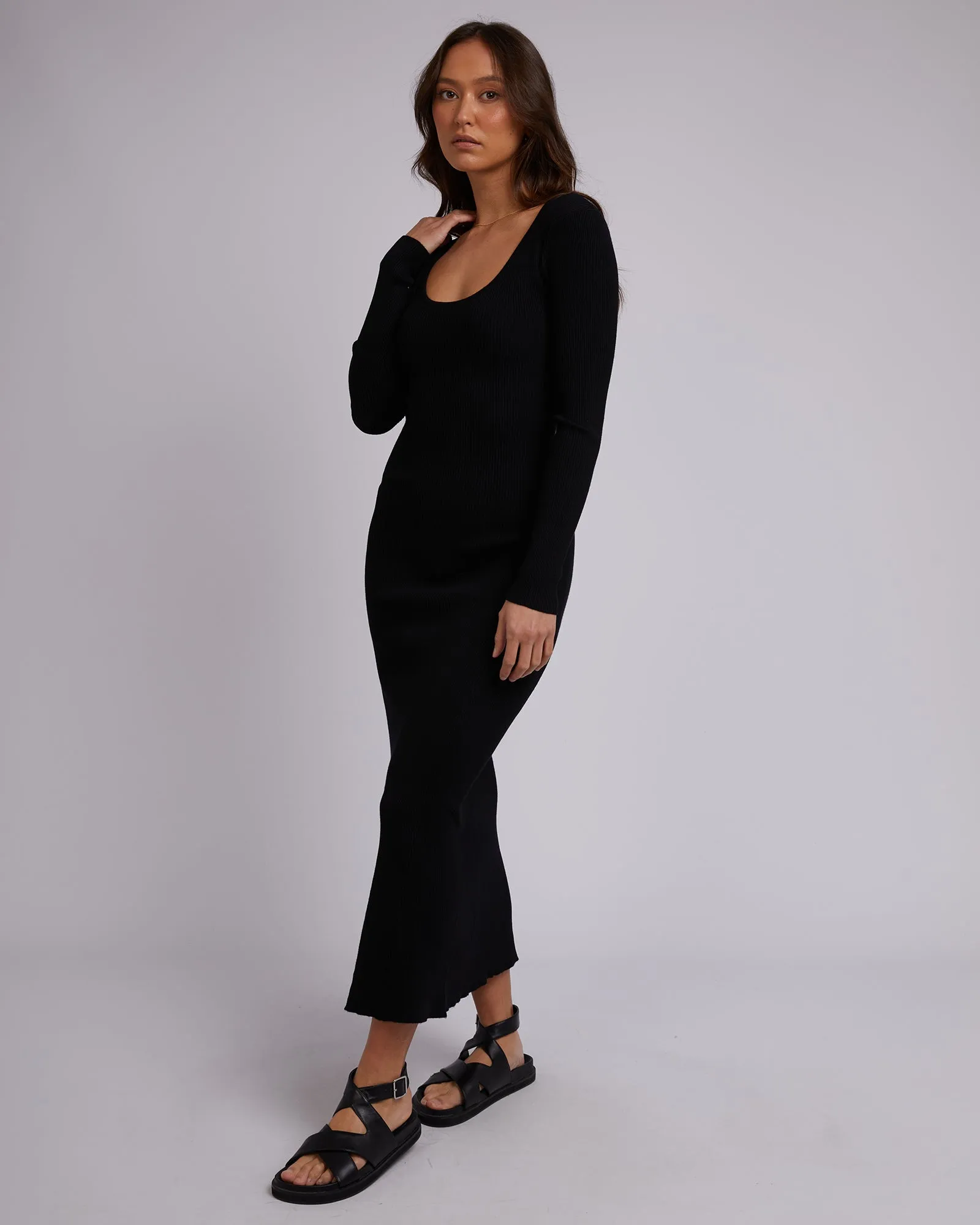 Freya Long Sleeve Maxi Dress