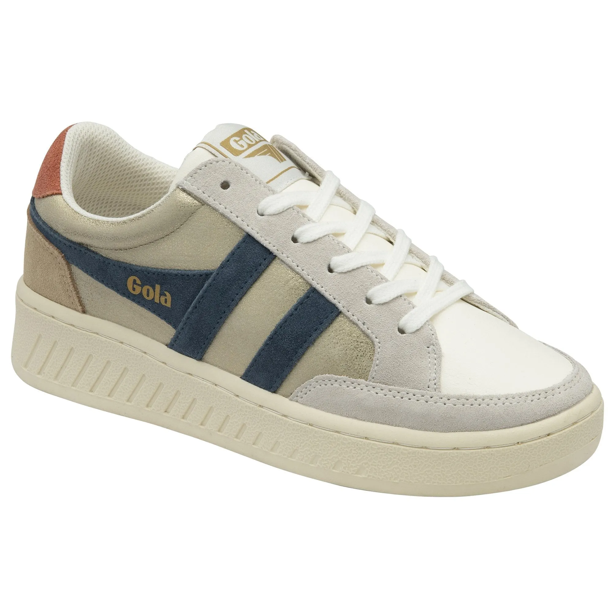 Gola Classics Women's Superslam Blaze Sneakers Gold/Ink/Orange Spice