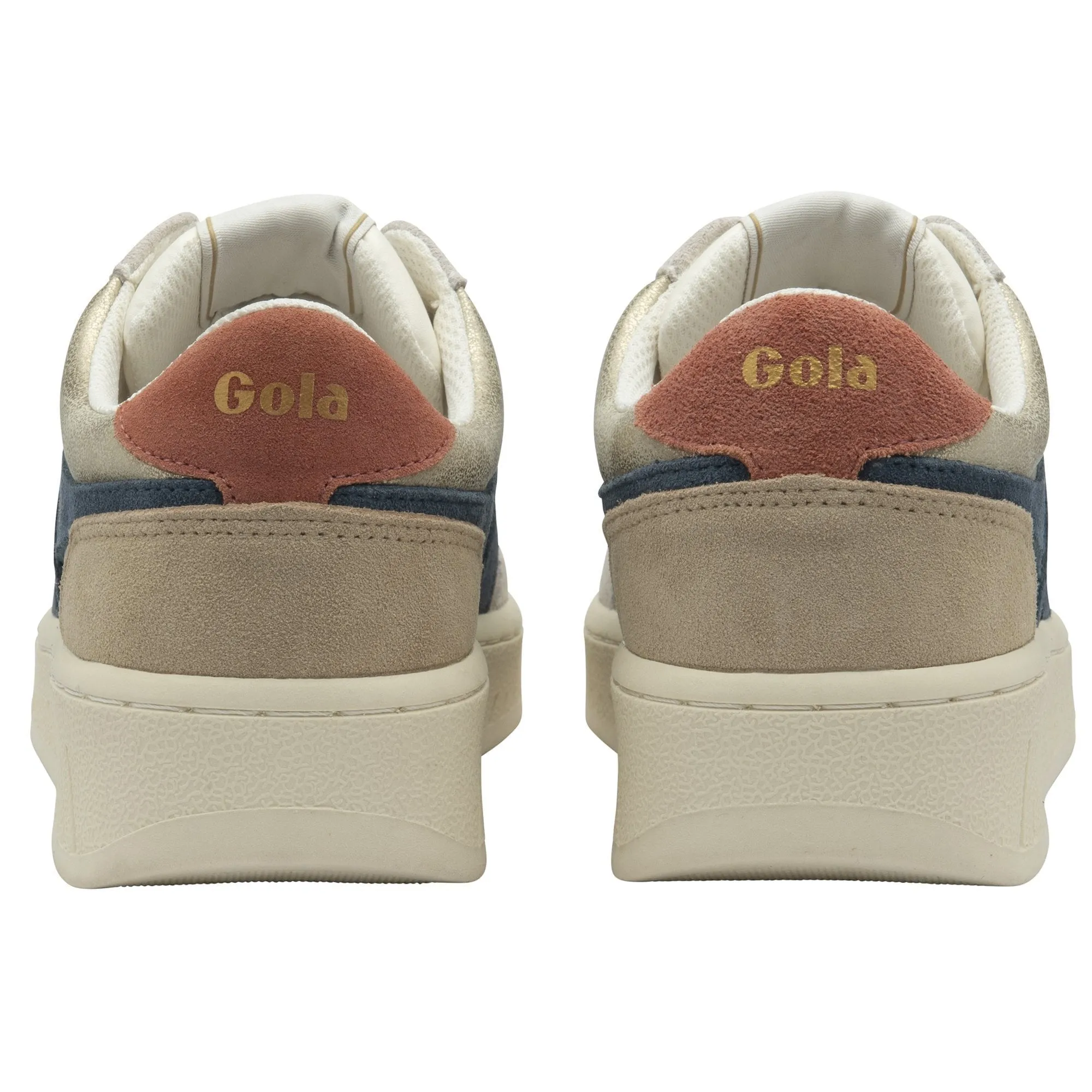 Gola Classics Women's Superslam Blaze Sneakers Gold/Ink/Orange Spice