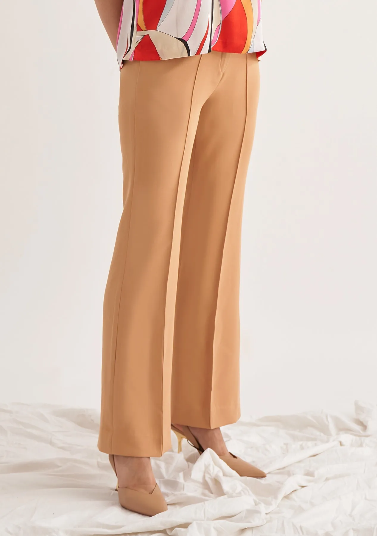 High rise Women Formal Wear Trousers