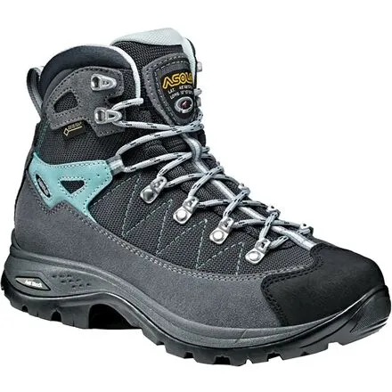 Hiking boots Finder GV women's Asolo, color Grey/Gunmetal/Pool Side