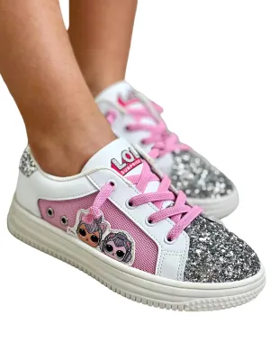 L.o.l. Surprise! Kitty Queen And Pet Glitter Sneakers