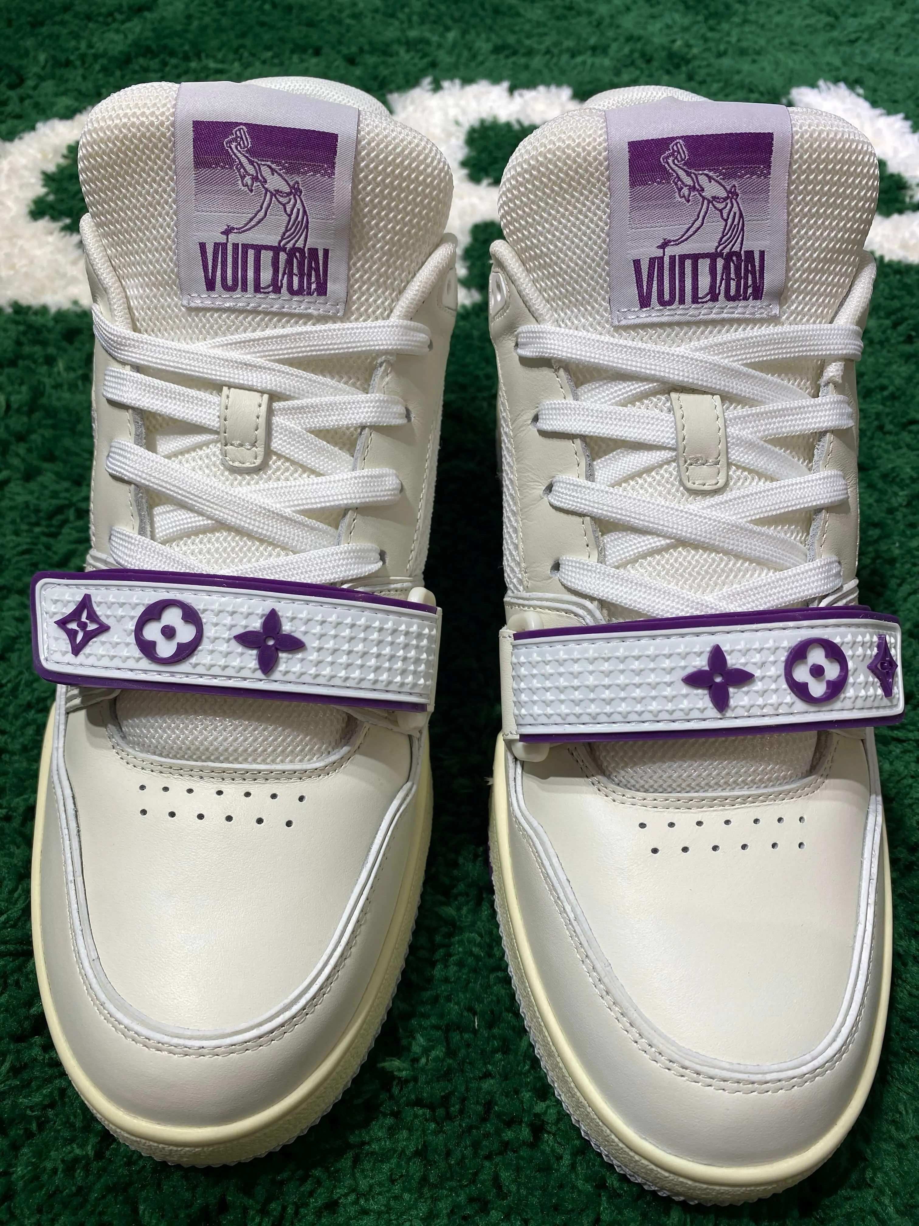 Louis Vuitton LV Trainer Violet Mesh Sneaker