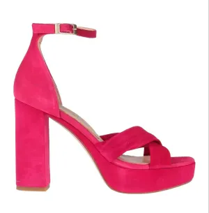 Marian sandals, fuchsia