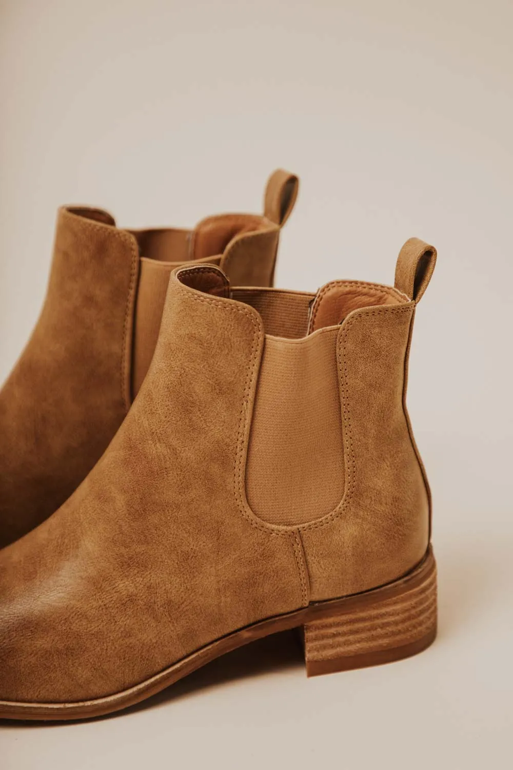 Norway Ankle Boots in Camel