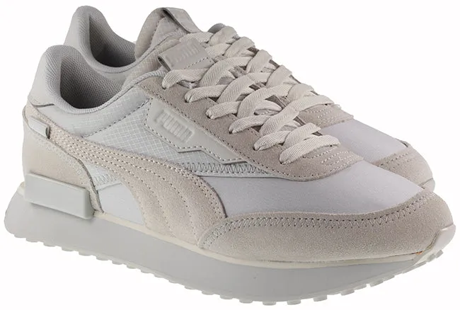 Puma Trainers Womens Future Rider Mono Glacier Grey