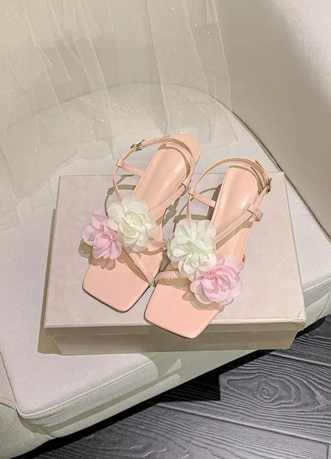 Reese Floral Heels