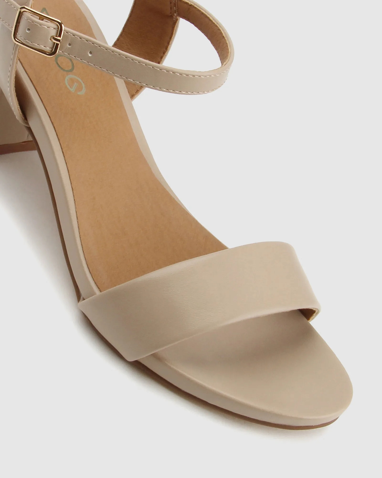 RORY Vegan Round Toe Sandals