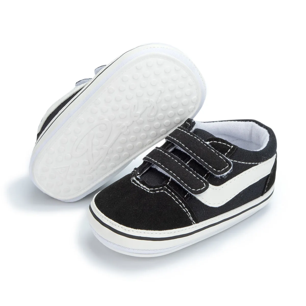 Tiny Trek Trainers-Black Lightning