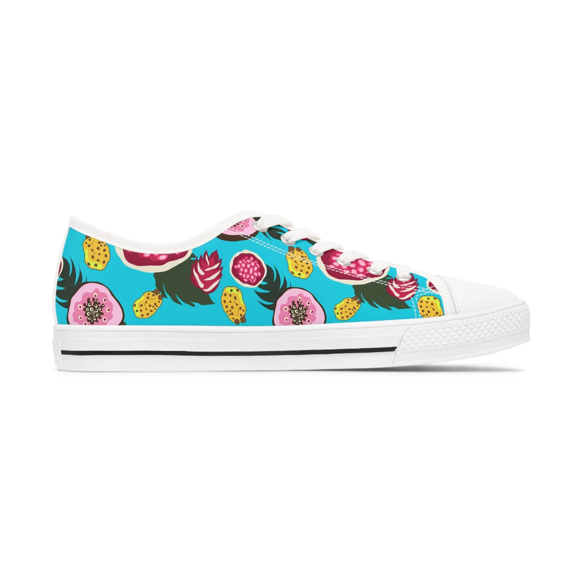 Tropical Fruit Women's Low Top Sneakers