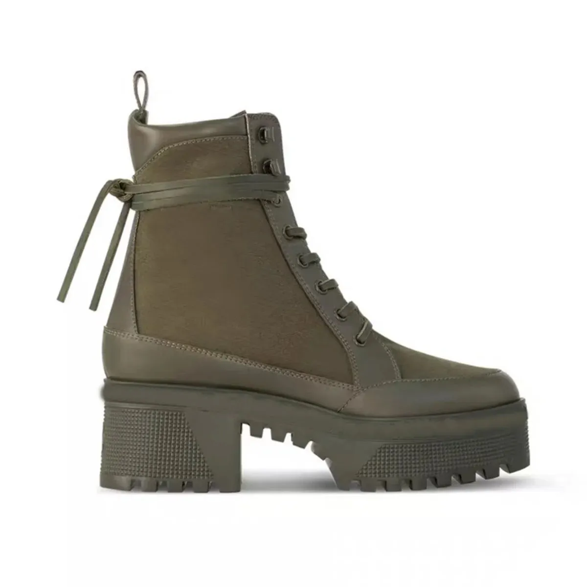 Water Resistant Leather/Canvas Boots