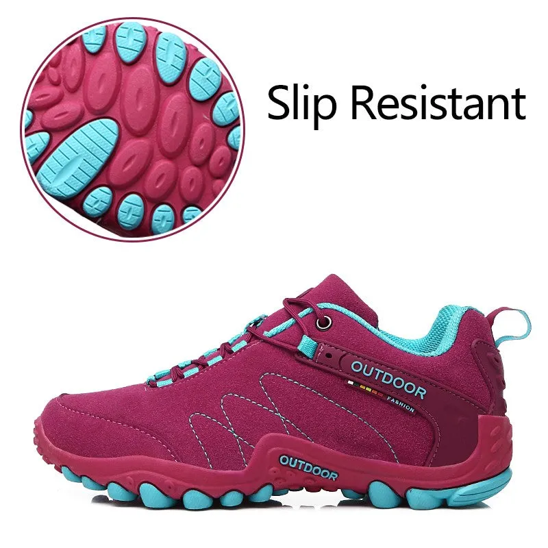 Women's stylish fashion outdoor sporty anti-skid comfortable hiking shoes