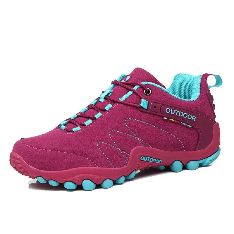 Women's stylish fashion outdoor sporty anti-skid comfortable hiking shoes