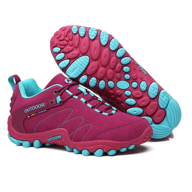 Women's stylish fashion outdoor sporty anti-skid comfortable hiking shoes