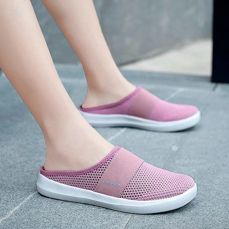 Women's summer spring breathable slip-on leisure sneakers 2092