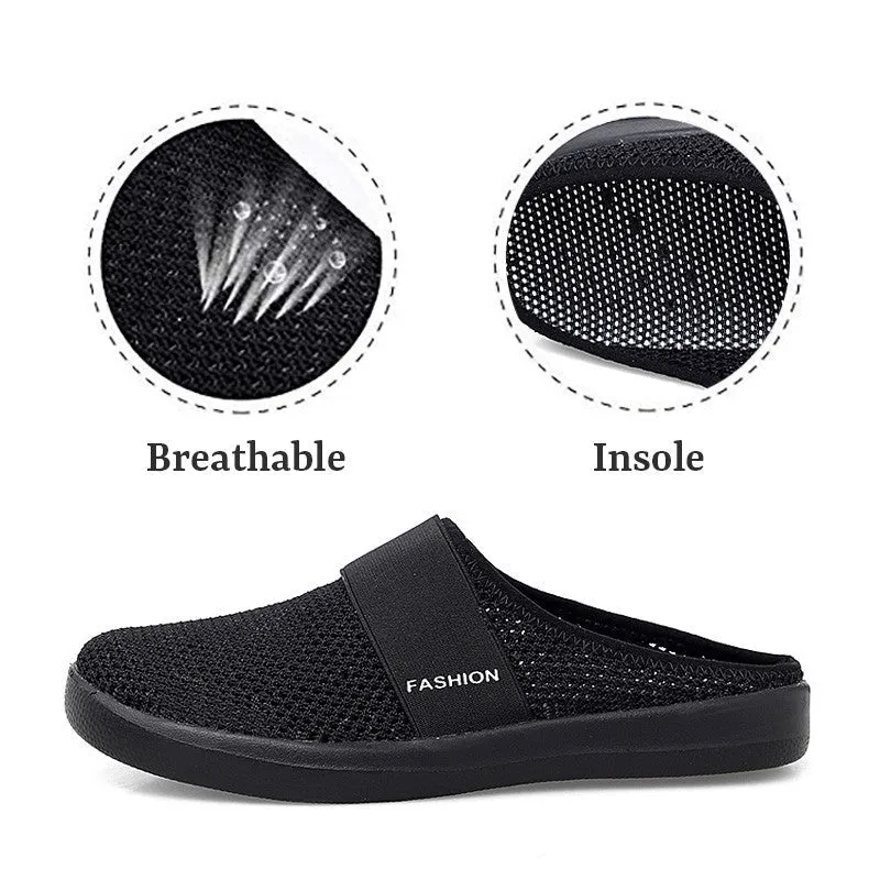 Women's summer spring breathable slip-on leisure sneakers 2092