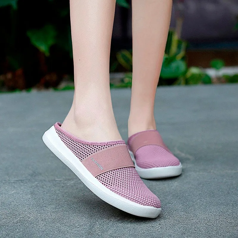 Women's summer spring breathable slip-on leisure sneakers 2092