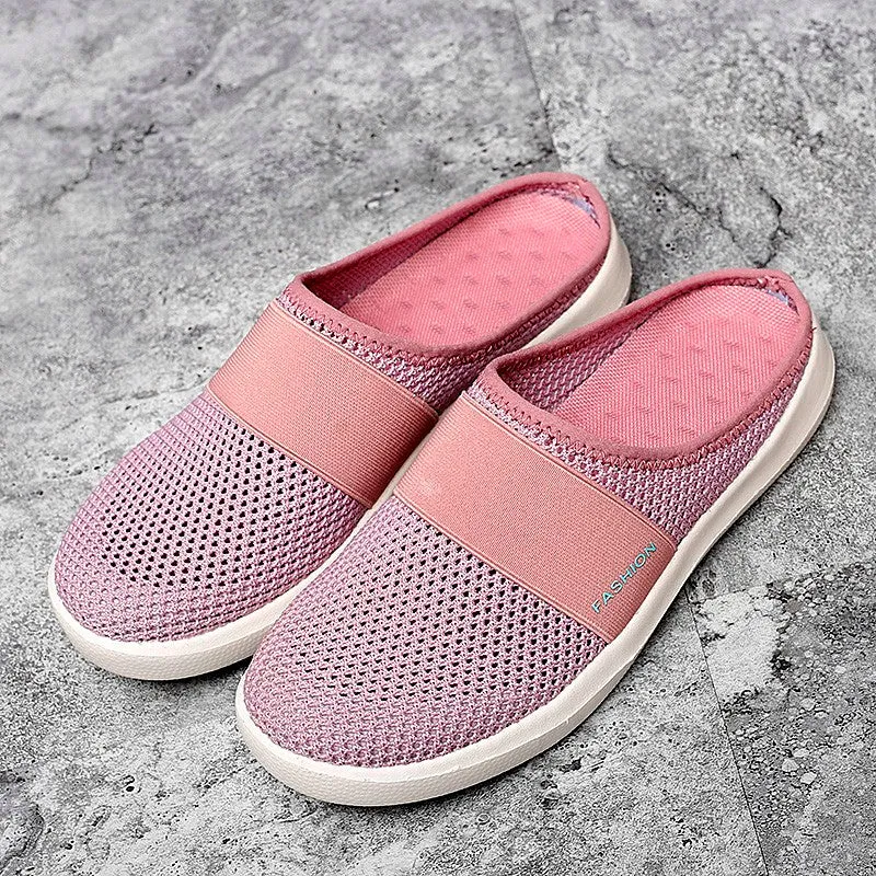 Women's summer spring breathable slip-on leisure sneakers 2092