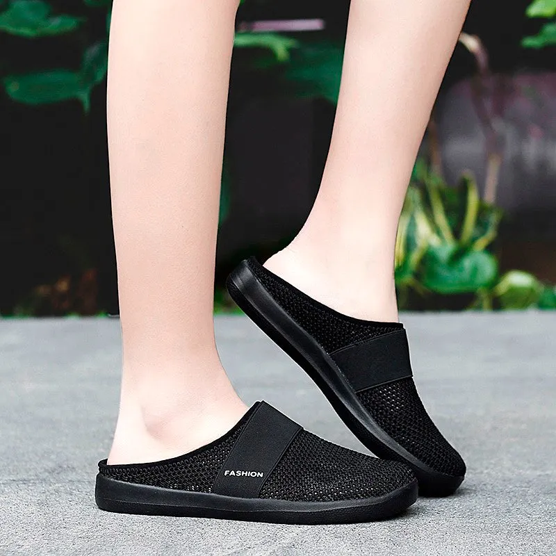 Women's summer spring breathable slip-on leisure sneakers