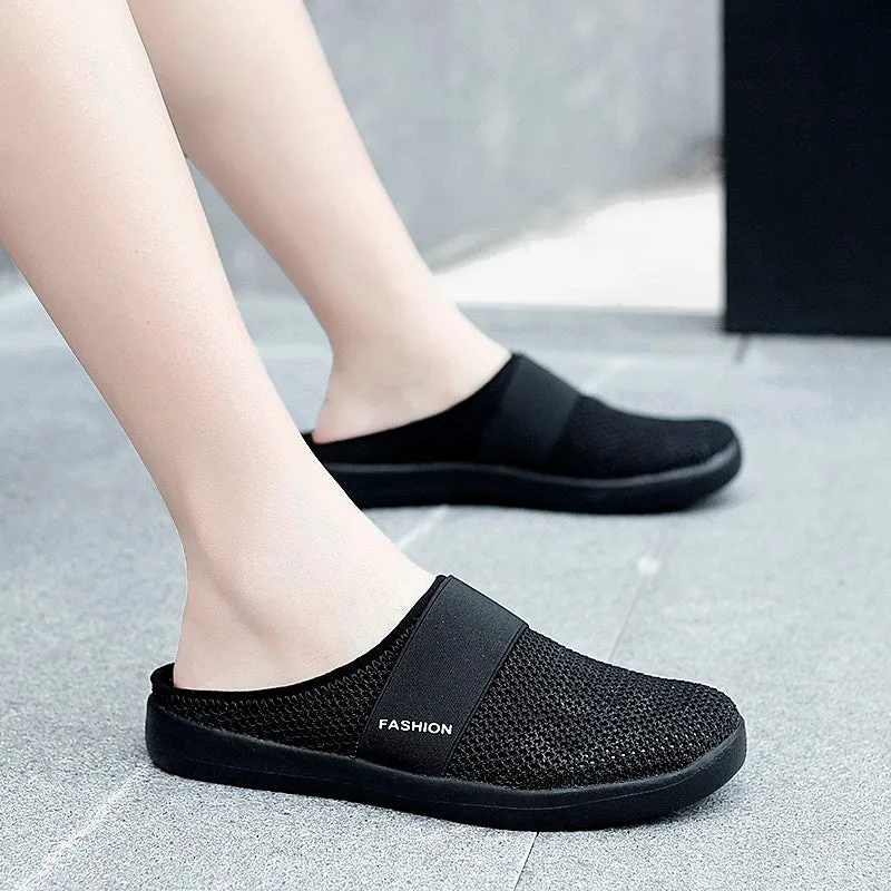 Women's summer spring breathable slip-on leisure sneakers